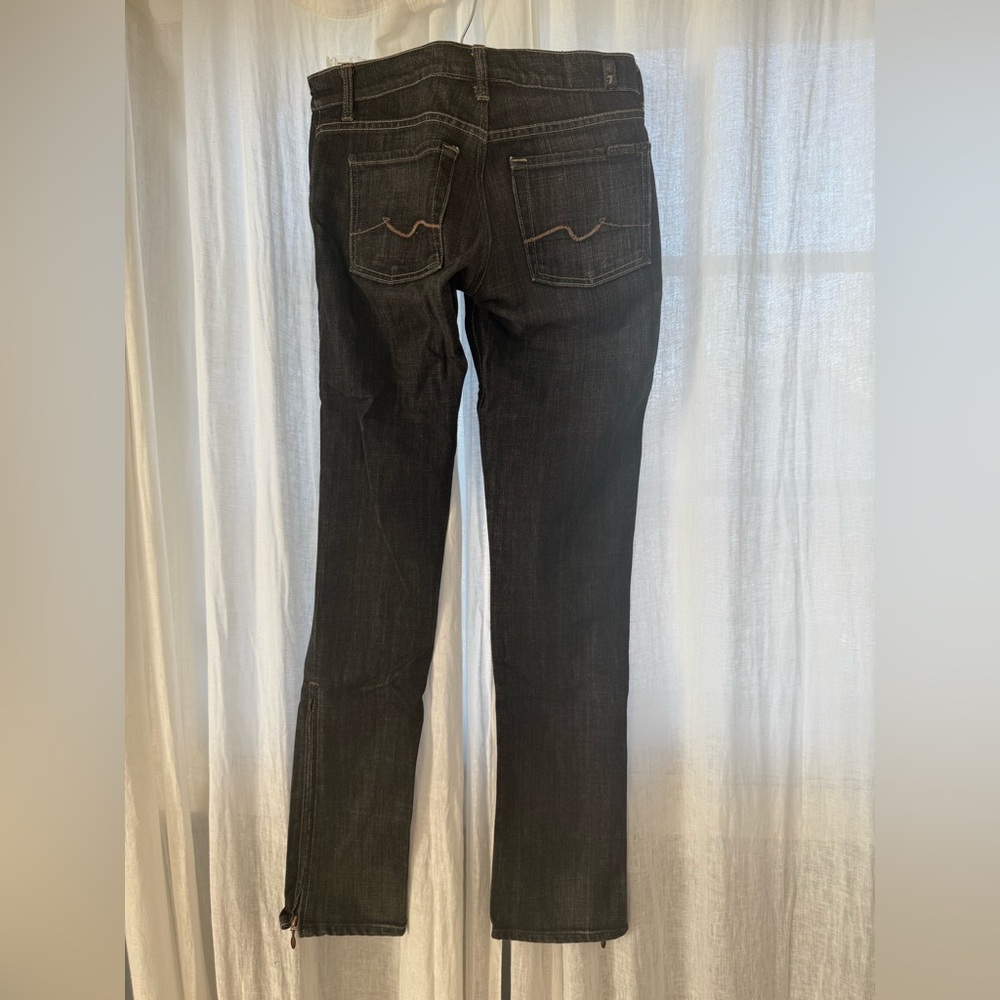7 For All Mankind Women's Zip Detailed Jeans